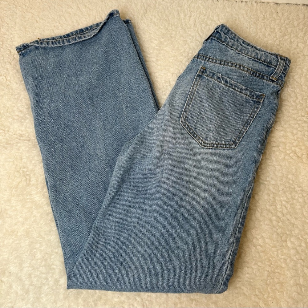 BP. Jeans High Rise Wide Leg Ripped - Picture 4 of 7